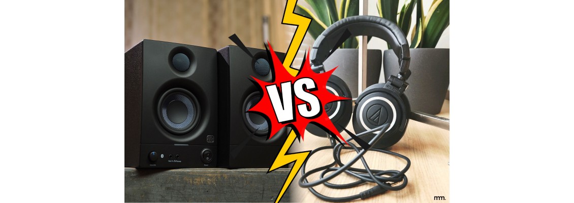 Studio Monitors vs Headphones: Eris 3.5BT vs ATH-M50x